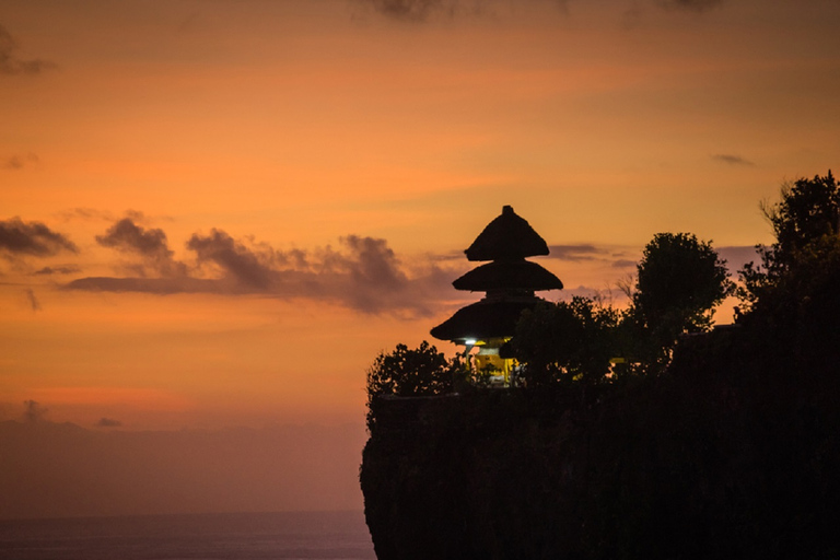 Bali: Ubud Highlights Tour &amp; Uluwatu Temple med Kecak DanceGrupptur på engelska