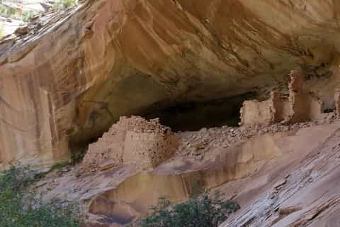 From Bluff: Half-Day or Full-Day Monarch Cave & Wolfman Hike