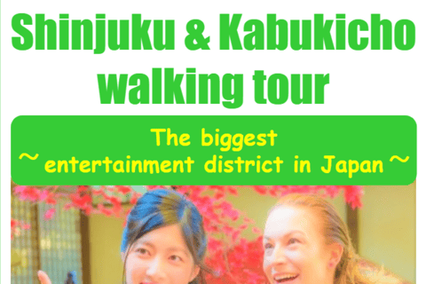 Shinjuku Walking Tour at Night