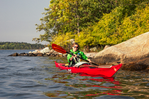 Stockholm: Archipelago Islands Kayak Tour and Outdoor Picnic Half-Day Kayaking Tour with Outdoor Fika