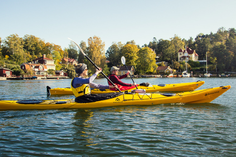 Stockholm: Archipelago Islands Kayak Tour and Outdoor Picnic Half-Day Kayaking Tour with Outdoor Fika