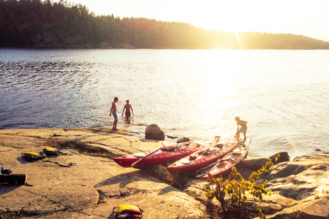 Stockholm: Archipelago Islands Kayak Tour and Outdoor Picnic Half-Day Kayaking Tour with Outdoor Fika