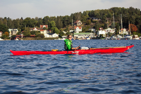 Stockholm : kayak d'hiver de 3 heures et expérience Fika