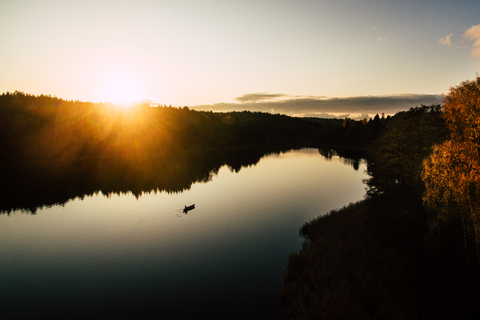 Stockholm: Canoe Adventure in Bogesund Nature Reserve