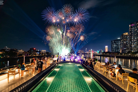 Ho Chi Minh Luxury Dinner Buffet Cruise with DJ & Live Music Buffet Dinner Cruise + Roundtrip Transfer
