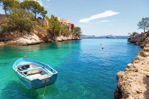 Mallorca: Mallorcalla: Katamaraaniristeily, uinti ja snorklaus