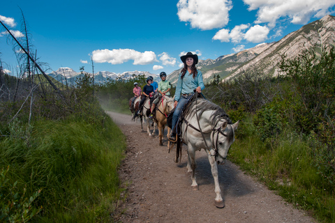 Parc national de Banff : balade à cheval de 2 heures dans la boucle de Sundance