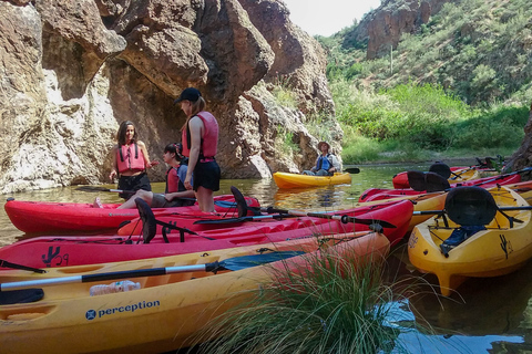 From Mesa: Self-Guided Kayaking Trip on Saguaro Lake Phoenix and Mesa: Self-Guided Kayak Trip on Saguaro Lake