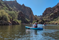 Phoenix et Mesa, voyage autonome sur le lac Saguaro - Hizvo