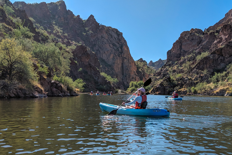 From Mesa: Self-Guided Kayaking Trip on Saguaro Lake Phoenix and Mesa: Self-Guided Kayak Trip on Saguaro Lake