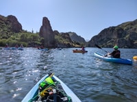 Phoenix et Mesa, voyage autonome sur le lac Saguaro - Hizvo