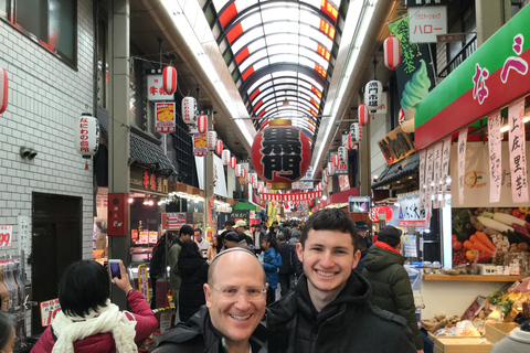 Osaka: visite guidée privée à pied d'une journéeVisite de 6 heures