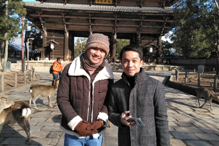 Nara: privétour met privégids8-uur durende tour met ophalen in Kyoto
