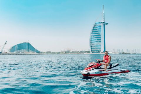 Dubai: excursão de jet ski de 30 minutos ao Burj Al Arab