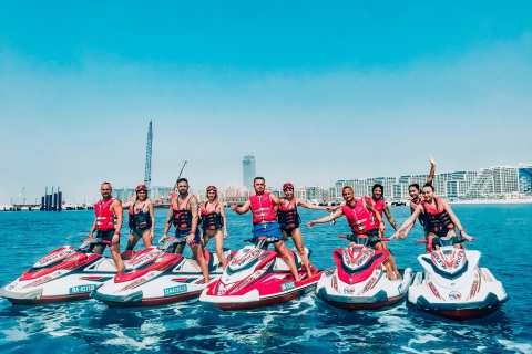 Dubaj: Jet Ski Tour, w tym Burj Khalifa i Marina2-godzinna wycieczka