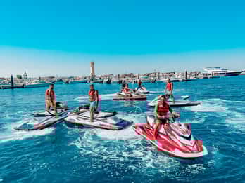 Dubai: Jetski-Tour mit Burj Khalifa & Marina Dubai: Jetski-Tour mit Burj Khalifa & Marina