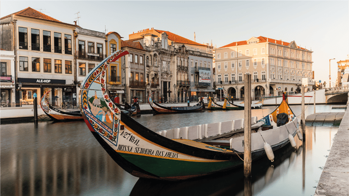aveiro cruzeiro pelo canal salinas e ovos moles com champanhe
