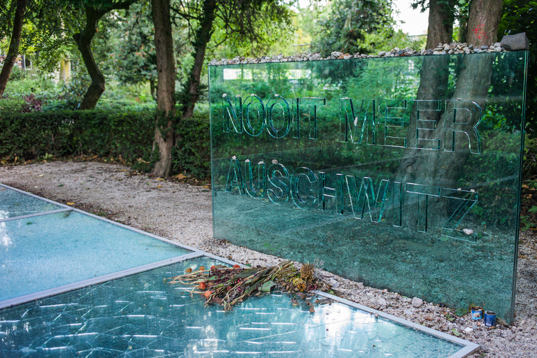 Amsterdam: Anne Frank Walking Tour in het DuitsPrivé Anne Frank-wandeltocht in het Duits