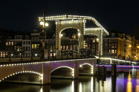 Amsterdam : Croisière sur les canaux en allemand avec boissons illimitéesCroisière sur le canal partagé