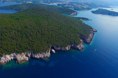 Korfu: Parga, Syvota & Blaue Lagune - Ganztägige BootsfahrtAbholung ab Korfu-Insel