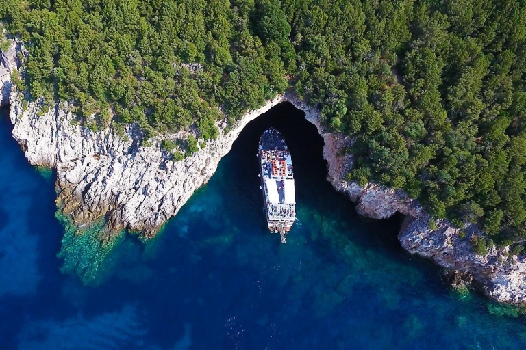 Korfoe: 1-daagse boottocht naar Parga, Sivota, Blauwe LaguneOphaalservice van het eiland Korfoe