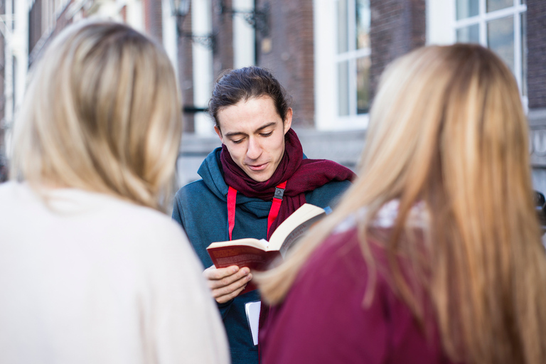 Amsterdam: Anne Frank Walking Tour in het DuitsPrivé Anne Frank-wandeltocht in het Duits