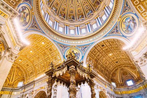 Rzym: Muzea Watykańskie, Kaplica Sykstyńska i zwiedzanie bazyliki