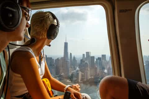 NYC: Privat sightseeing i helikopter med henting