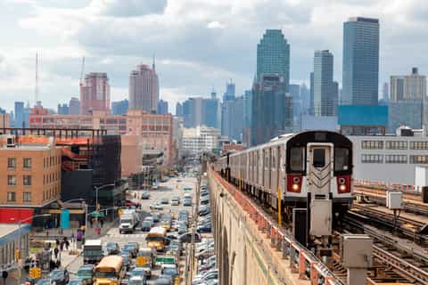 Fra Manhattan: Busstur til Bronx, Queens & Brooklyn