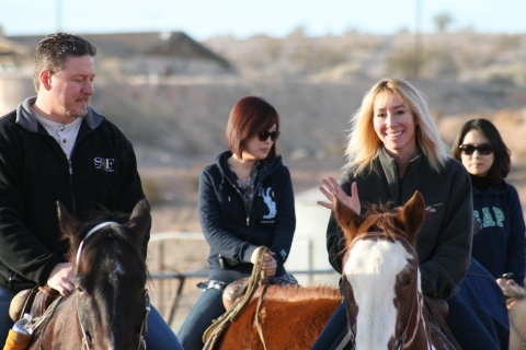 From Las Vegas: Maverick Ranch Breakfast and Horseback Ride Standard Option