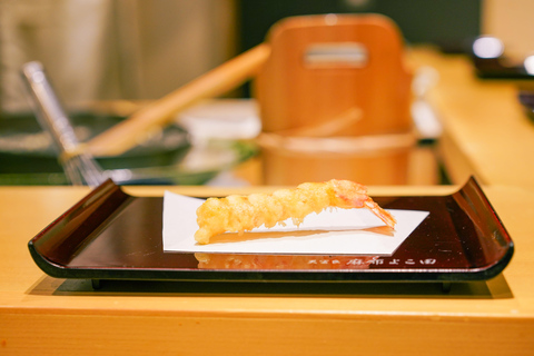 Hochwertiges Sushi &amp; Tempura-Essen in Ginza
