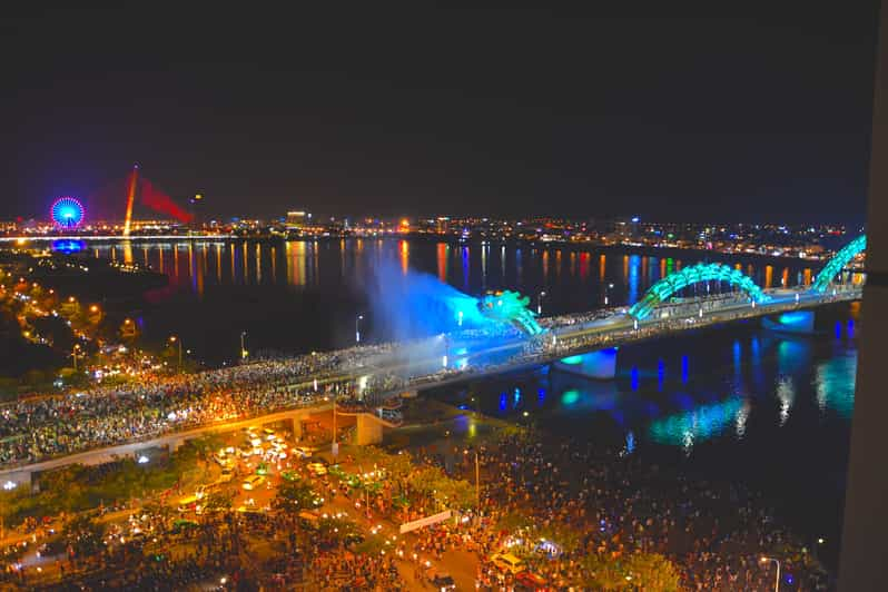 Da Nang: Night Tour with Drink at Rooftop Bar and Dinner | GetYourGuide