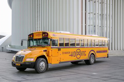 Luxembourg: American-Style Dinner Hopping Bus Tour