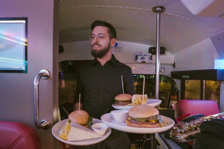 Luxemburg: American-Style Dinner Hopping Bus TourMenü 2: Vegetarisch