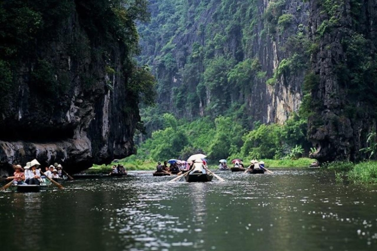 From Hanoi: Hoa Lu and Tam Coc Sightseeing and Biking Tour Shared Tour with Meeting Point