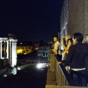 Colisée : excursion nocturne avec Forum romain et mont Palatin