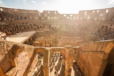 Coliseu: Tour incluindo Área Subterrânea, Fórum Romano e Monte Palatino
