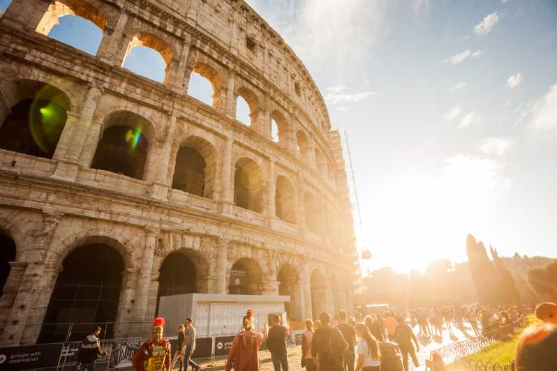 Koloseum: wycieczka z areną, podziemiami i forum rzymskim oraz wzgórzem Palatyn