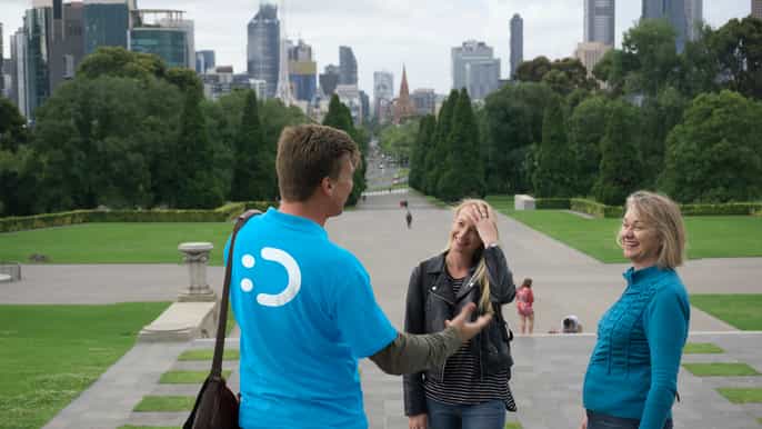 recorrido privado a pie por melbourne