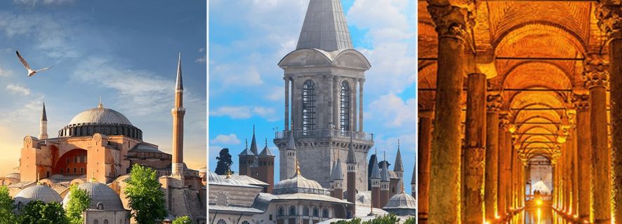 Istanbul: Hagia Sophia, Topkapi & Basilica Combo Ticket