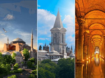 Istanbul: Kombi-Ticket zu Hagia Sophia, Topkapi & Basilika Istanbul: Kombi-Ticket zu Hagia Sophia, Topkapi & Basilika