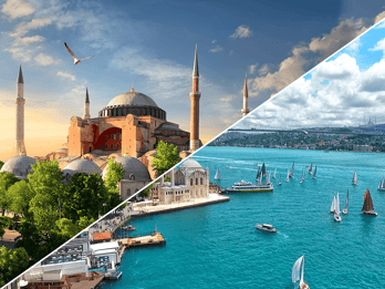Istanbul: Eintritt Hagia Sophia und Bosporus-Bootstour Istanbul: Eintritt Hagia Sophia und Bosporus-Bootstour