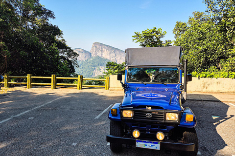 Rio de Janeiro : Jardin botanique et visite de la forêt de Tijuca en jeepDepuis les hôtels de la zone sud : francophones