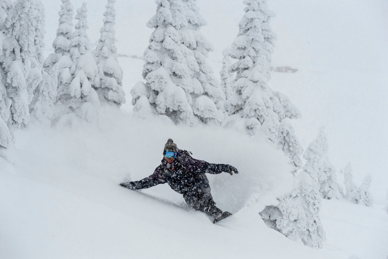 De Jackson: ônibus de esqui de ida e volta para Grand Targhee Resort