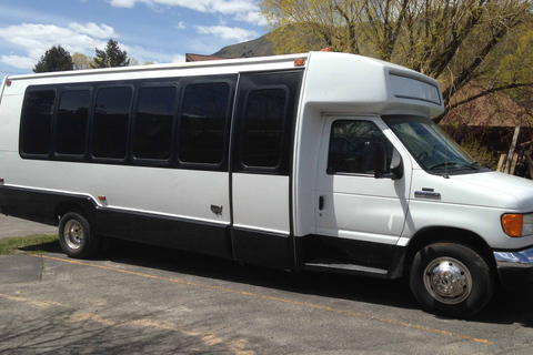 De Jackson: ônibus de esqui de ida e volta para Grand Targhee Resort