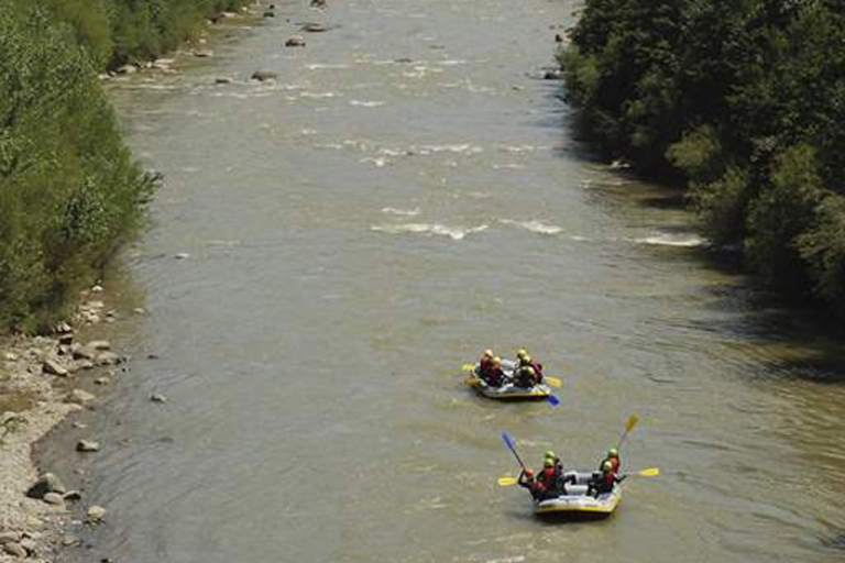 Brasov: Tagesausflug zum Wildwasser-RaftingOption mit Abholung vom Hotel
