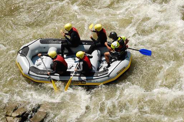 Brasov: Tagesausflug zum Wildwasser-RaftingOption mit Abholung vom Hotel