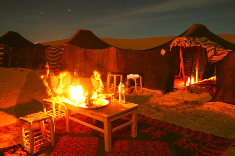 2 Days Tour to Zagora Desert with sunset from Marrakech Standard tent