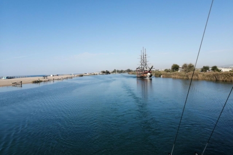 Side: Boat Trip to Side and Caretta Bay with Lunch & Drinks From Manavgat: Boat Tour to Side
