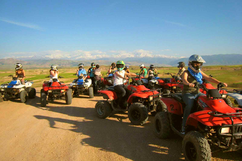 Marrakech: aventure en quad d'une demi-journée dans le désert d'Agafay